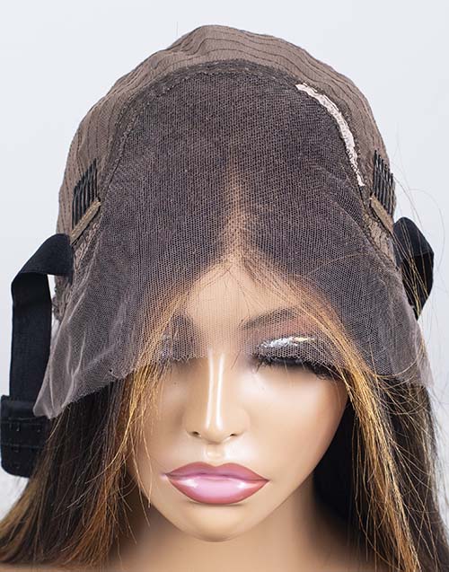 Clearance - 13x4" Lace Front Wig Malaysian Hair - 16 Inch Yaki Size 2 - MTY-3045