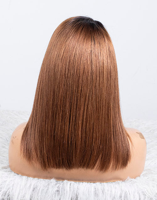 Clearance - 13x4" Indian Hair 130% Density - 14 Inch Silky Size 1 - MTY-3073