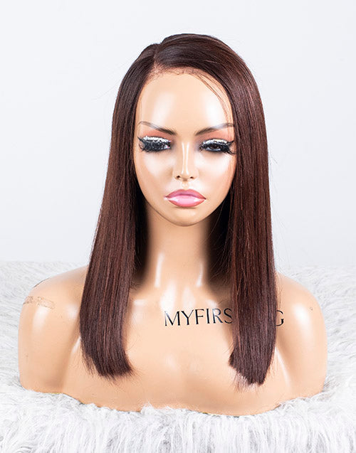 Clearance - 13x4" Lace Front Wig Malaysian Hair- 14 Inch Silky Size 2 - MTY-3063
