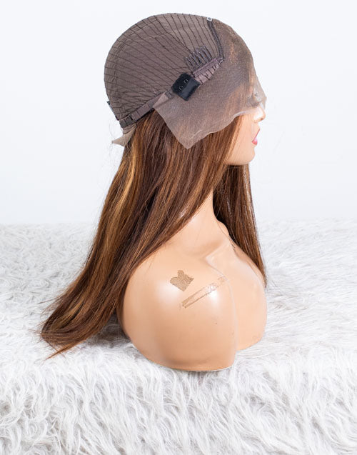 Clearance - 13x4" Lace Front Wig Indian Hair - 16" Silky Size 1 - MTY-2979