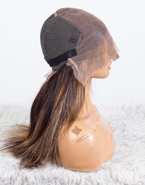 Clearance - 13x6" Indian Hair 160% Density - 18" Silky Size 2 - MT-3683