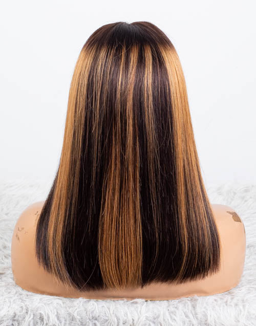 Clearance - 13x6" Indian Hair 160% Density - 14" Silky Size 1 - MTY-4578