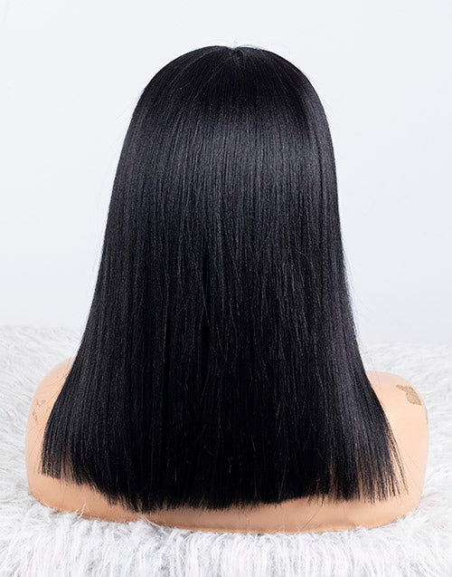 Clearance - 13x6" Lace Front Wig Malaysian Hair- 14 Inch Yaki Size 1 - MTY-3077