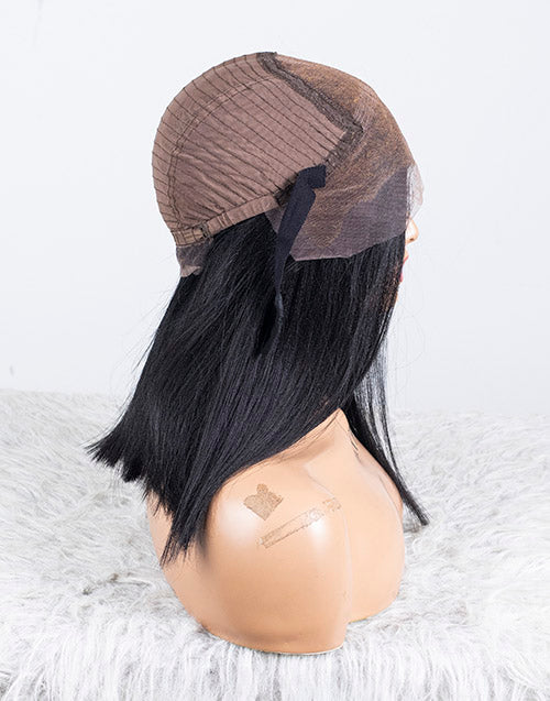 Clearance - 13x6" Lace Front Wig Malaysian Hair- 14 Inch Yaki Size 1 - MTY-3077