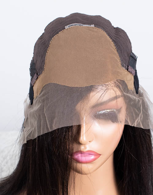 Clearance - 13x4" Lace Front Wig Indian Hair - 14" Yaki Size 1 - MTY-2974