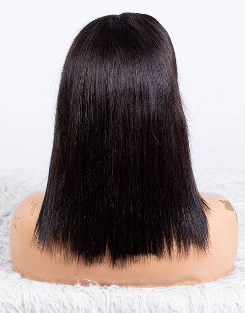 Clearance - 13x4" Lace Front Wig Indian Hair - 12" Silky Size 1 - MTY-2985