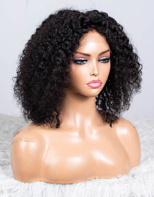 Clearance - 13x4" Lace Front Wig Malaysian Hair - 12" Silky Size 1 - MTY-1016