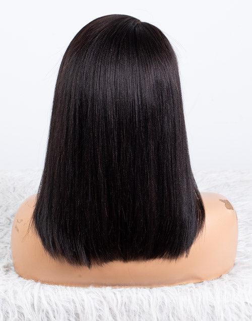 Clearance - 13x4" Lace Front Wig Indian Hair - 14" Yaki Size 1 - MTY-2948