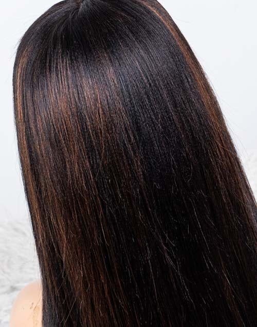 Clearance - Full Lace Wig Indian Hair - 14" Yaki Size 2 - MTY-1193