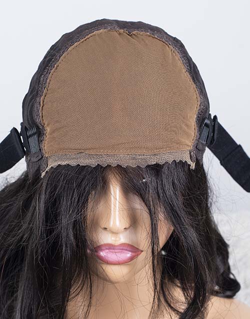 Clearance - 5x5" Closure Wig Indian Hair - 16" Silky Size Average - MTY-3061