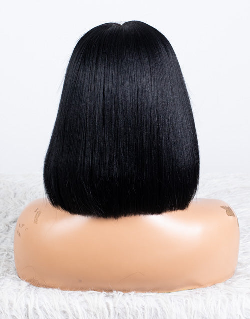 Clearance - 13x6" Lace Front Wig Indian Hair - 10" Yaki Size 1 - MTY-2960