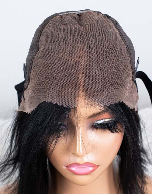 Clearance - 13x6" Lace Front Wig Indian Hair - 10" Yaki Size 1 - MTY-2960