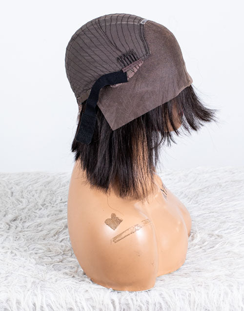 Clearance - 13x4" Lace Front Wig Indian Hair - 10" Silky Size 1 - MTY-2947