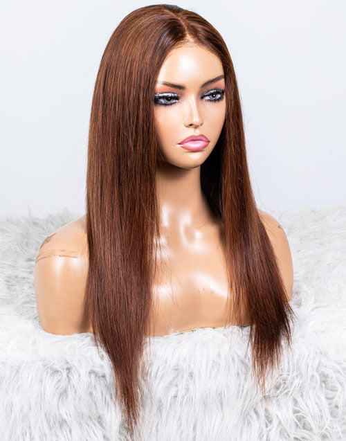 Clearance - 13x6" Lace Front Wig Indian Hair - 16" Silky Size 1 - MTY-1192