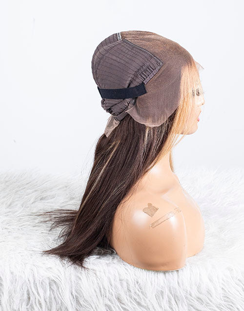 Clearance - 13x6" Lace Front Wig Indian Hair 160% Density - 16" Yaki Size 1  - MTY - 3170
