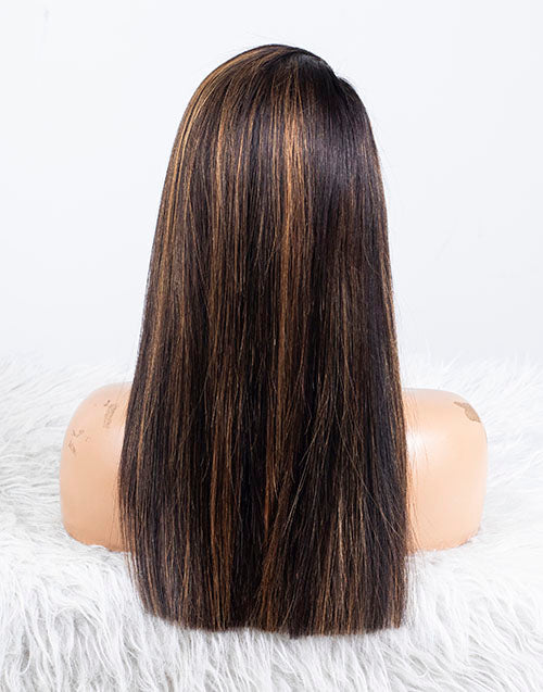 Clearance - 13x6" Lace Front Wig Indian Hair - 16" Silky Size 2 - MTY-3168