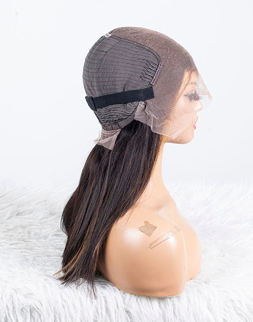 Clearance - 13x6" Lace Front Wig Indian Hair - 16" Silky Size 2 - MTY-3168