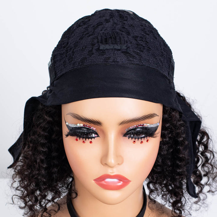 Clearance - Headband Wig Glueless No Lace Indian Hair - 14" Curly Size 1 - TH014