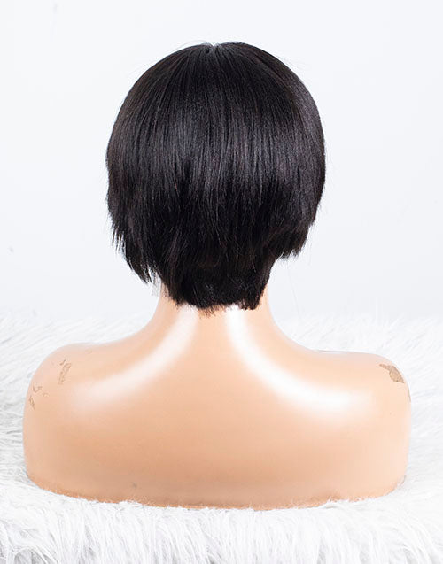 Clearance - 13x4" Lace Front Wig Malaysian Hair - 10" Yaki Size 1  - MTY - 3174