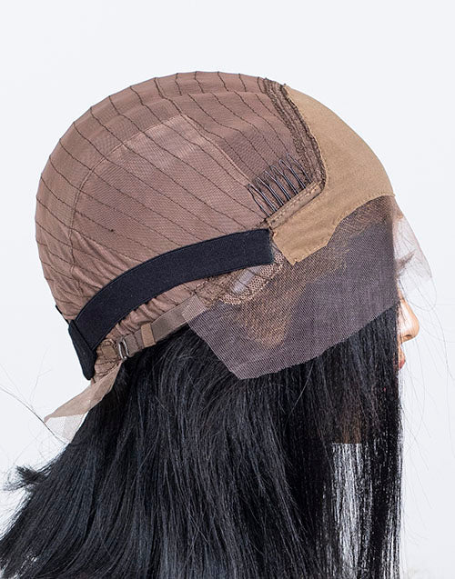 Clearance - 13x4"  Lace Front Wig Malaysian Hair - 12" Yaki Size 1- MTY-2251