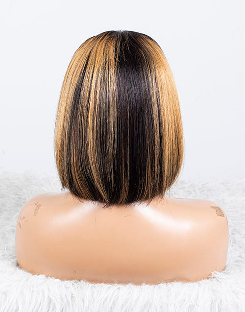 Clearance - 13x4" Lace Front Wig Indian Hair - 10" Silky Size-1 - MTY-2255