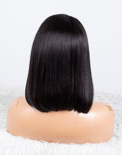 Clearance - 13x4" Lace Front Wig Indian Hair - 12" Silky Size-2 - MTY-2300