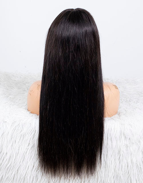 Clearance - 4x4 Glueless Closure Wig Indian Hair - 20" Silky Size 2 - MTY-2266