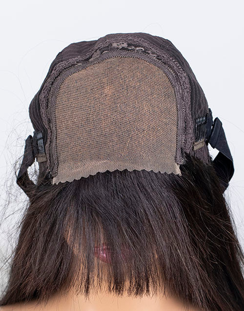 Clearance - 4x4 Glueless Closure Wig Indian Hair - 20" Silky Size 2 - MTY-2266