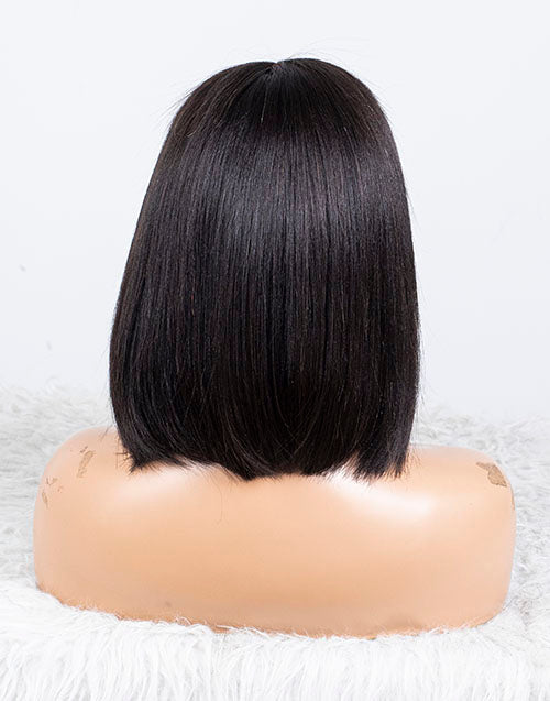 Clearance - 13x4" Lace Front Wig Indian Hair - 12" Yaki Size-1 - MTY-2274