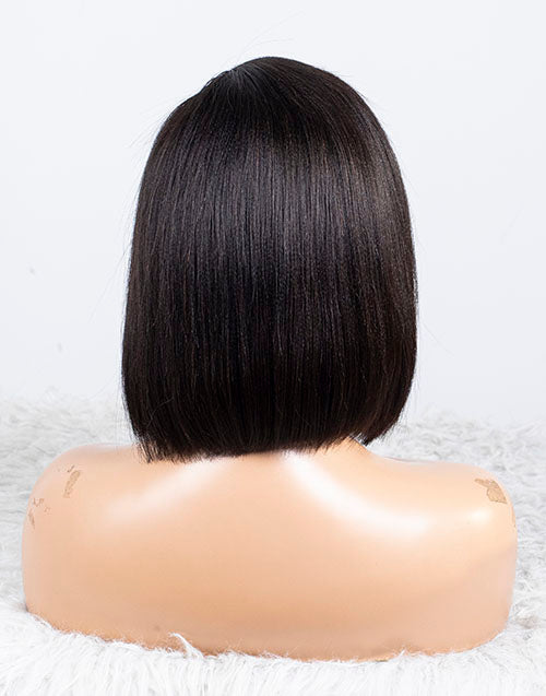 Clearance - 13x4" Lace Front Wig Indian Hair - 10" Yaki Size-1 - MTY-2253