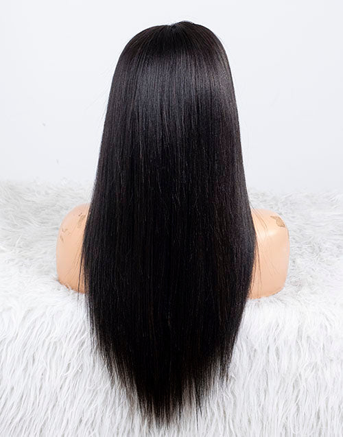Clearance - 13x6" Lace Front Wig Indian Hair - 16" Yaki Size-1- MTY-2275