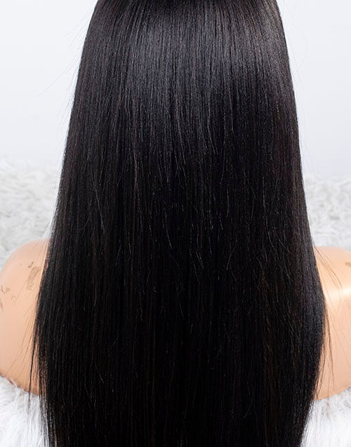 Clearance - 13x6" Lace Front Wig Indian Hair - 16" Yaki Size-1- MTY-2275