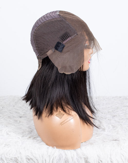 Clearance - 13x6" Lace Front Wig Indian Hair 160% Density - 14" Silky Size Average - MTY-2885