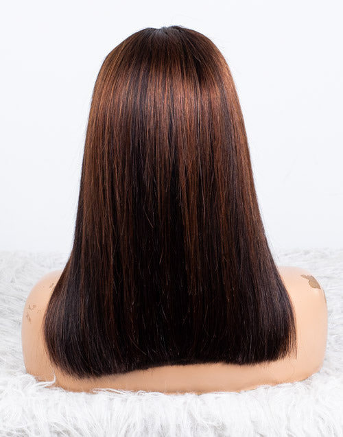 Clearance - 13x6" Lace Front Wig Indian Hair - 14" Silky Size 1 - MTY-2872