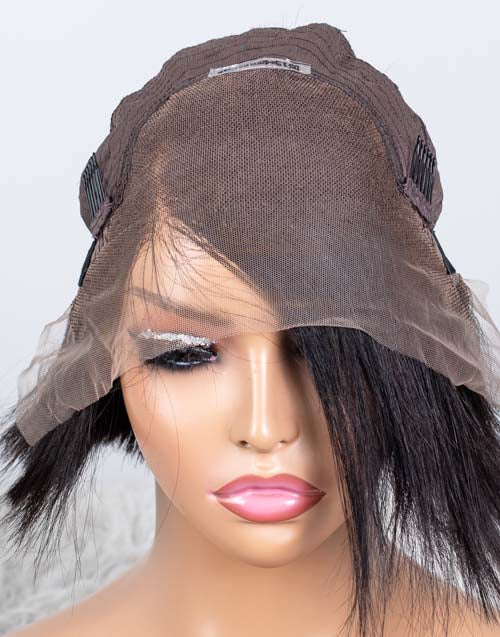 Clearance - 13x4" Lace Front Wig Indian Hair - 10" Silky Size 1 - MTY-1142