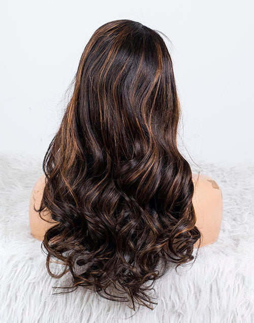 Clearance - 13x4"  Lace Front Wig Malaysian Hair - 18" Wavy Size 1- MTY-2293