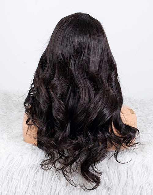Clearance - 13x4.5"  Lace Front Wig Malaysian Hair - 18" Wavy Size 1- MTY-2250