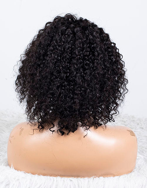 Clearance - 13x4"  Lace Front Wig Indian Hair - 12" Curly Size 1- MTY-2262