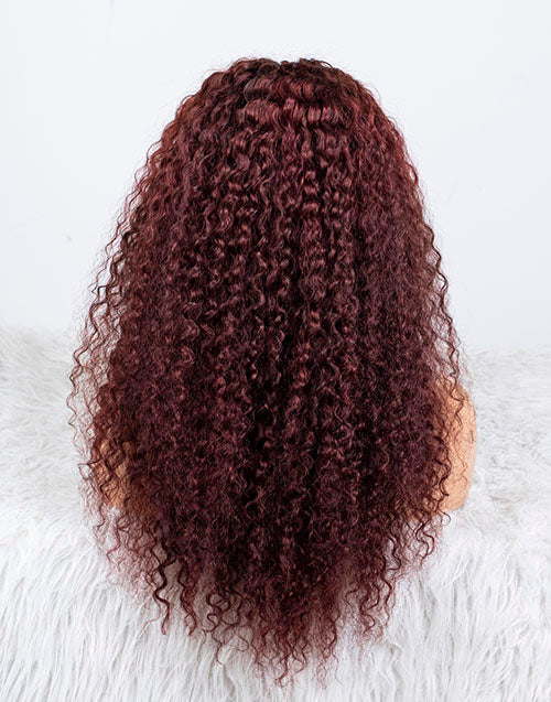 Clearance - 13x6"  Lace Front Wig Indian Hair - 18" Curly Size 1- MTY-2301