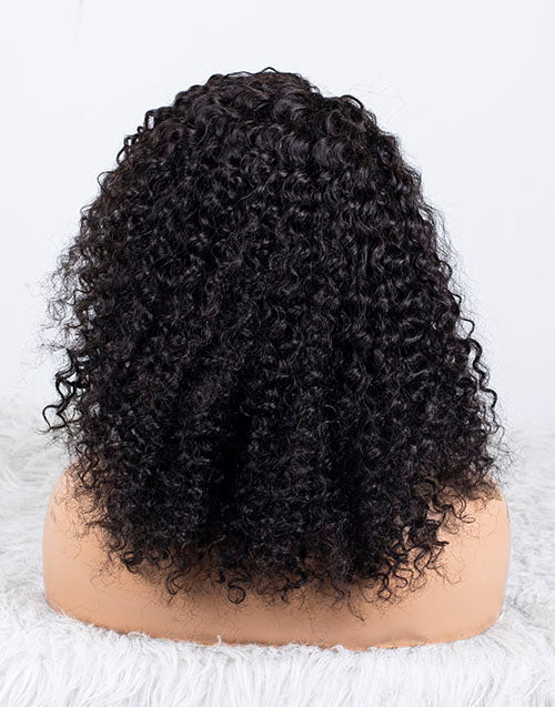Clearance - 13x6"  Lace Front Wig Indian Hair - 14" Curly Size 1- MTY-2265