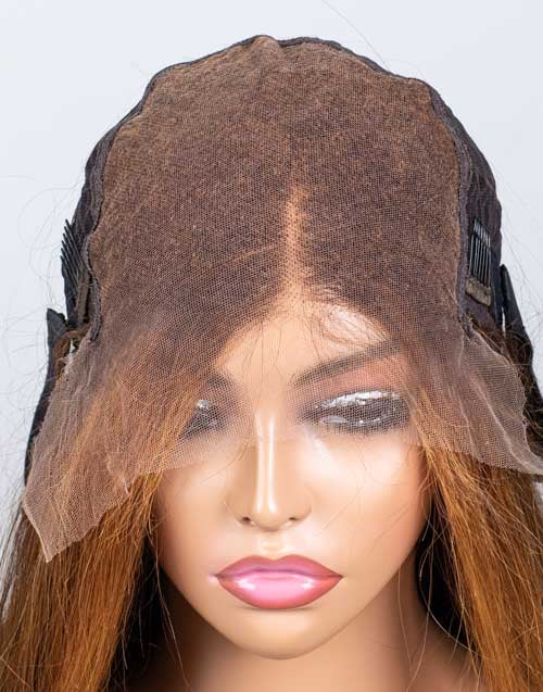 Clearance - 5x5" Lace Closure Wig Indian Hair - 16" Silky Size 1 - MTY-1175