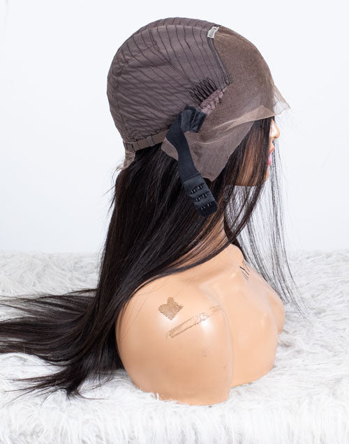 Clearance - 13x4" Lace Front Wig Indian Hair - 18" Silky Size 1 - MTY-2897