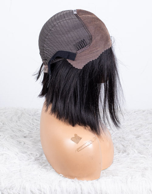 Clearance - 13x6" Lace Front Wig Indian Hair - 10" Yaki Size 2 - MTY-2869