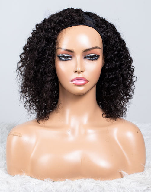 Clearance - U-Part Wig Malaysian Hair - 12" Silky Size 1 - MT-553