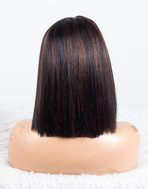 Clearance - 13x6" Lace Front Wig Indian Hair - 10" Silky Size 1 - MTY-3090