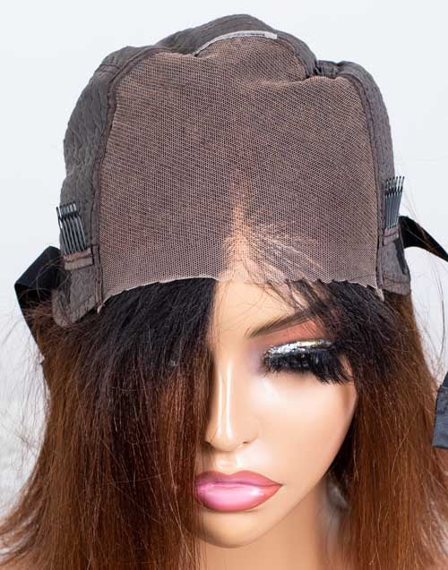 Clearance - 5x5" Closure Wig Indian Hair - 10" Yaki Size Average - MTY-2894