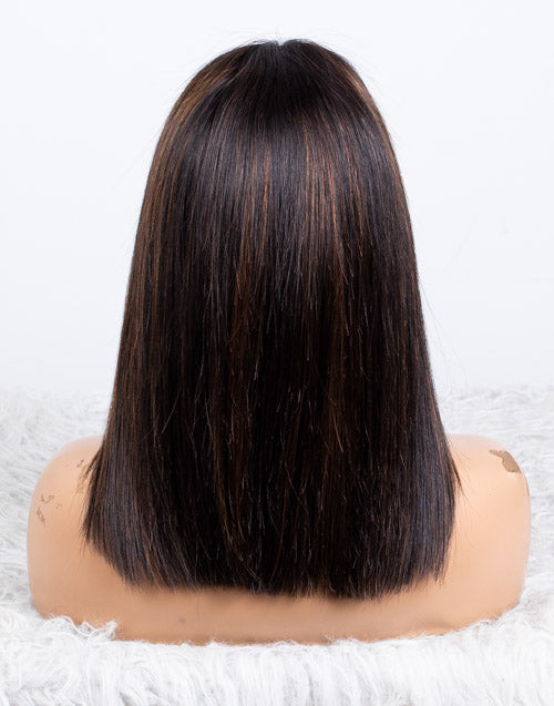 Clearance - 13x4" Lace Front Wig Indian Hair - 14" Silky Size 1 - MTY-2880