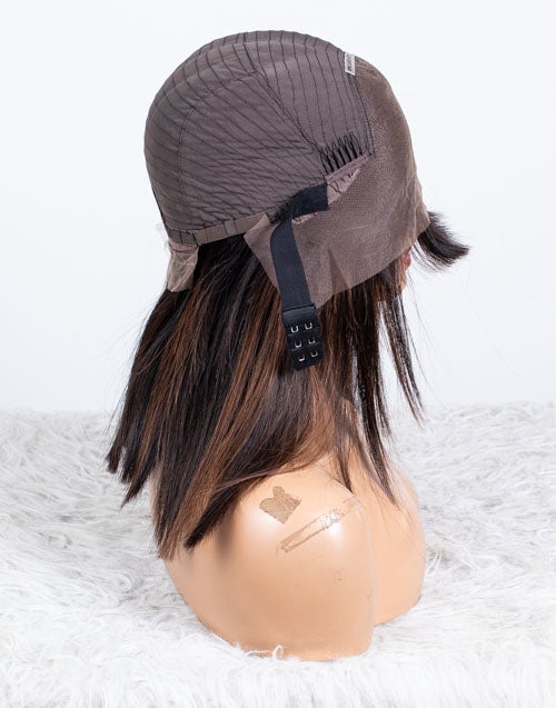 Clearance - 13x4" Lace Front Wig Indian Hair - 14" Silky Size 1 - MTY-2880