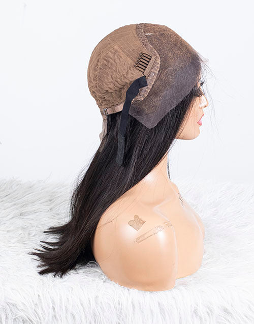Clearance - 13x4.5" Lace Front Wig Malaysian Hair - 18" Silky Size 1 - MTY-3108