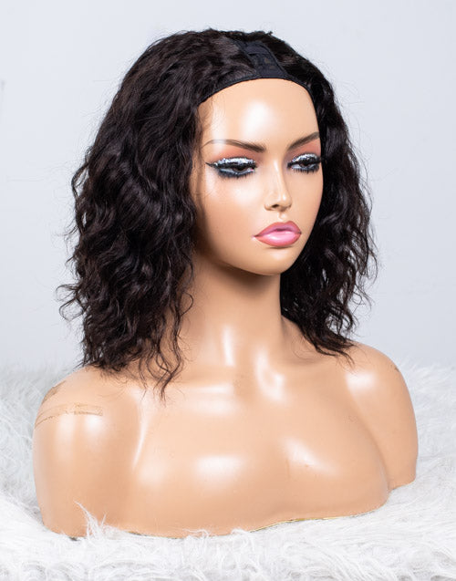 Clearance - U-Part Wig Malaysian Hair - 10" Silky Size 1 - MT-689